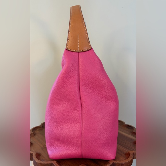 Dooney & Bourke Paige Sac Pink Pebble Grain Leather - Picture 13 of 17
